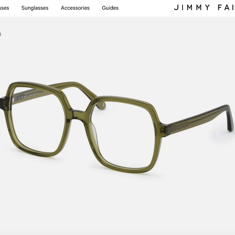 Jimmy Fairly LOU Green Loewe Glasses 1970s